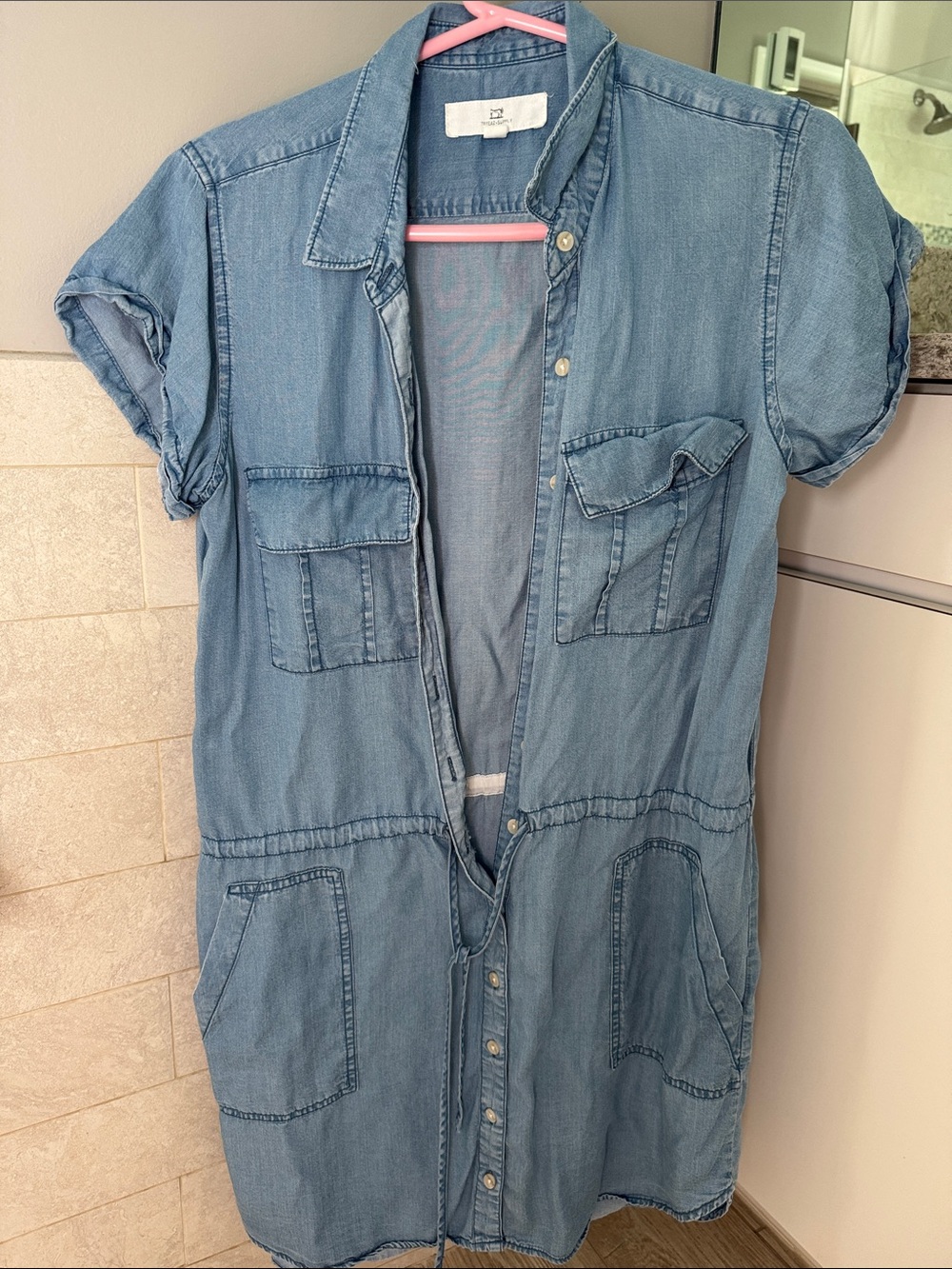 Thread and supply denim dress!